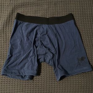 Duluth Organic Cotton Bullpen Boxer Briefs, Size M